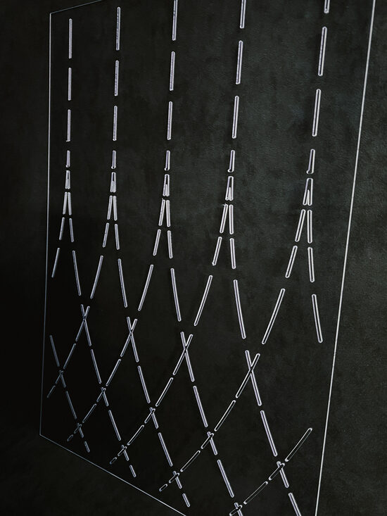 Curved diamond (60mm between top lines)